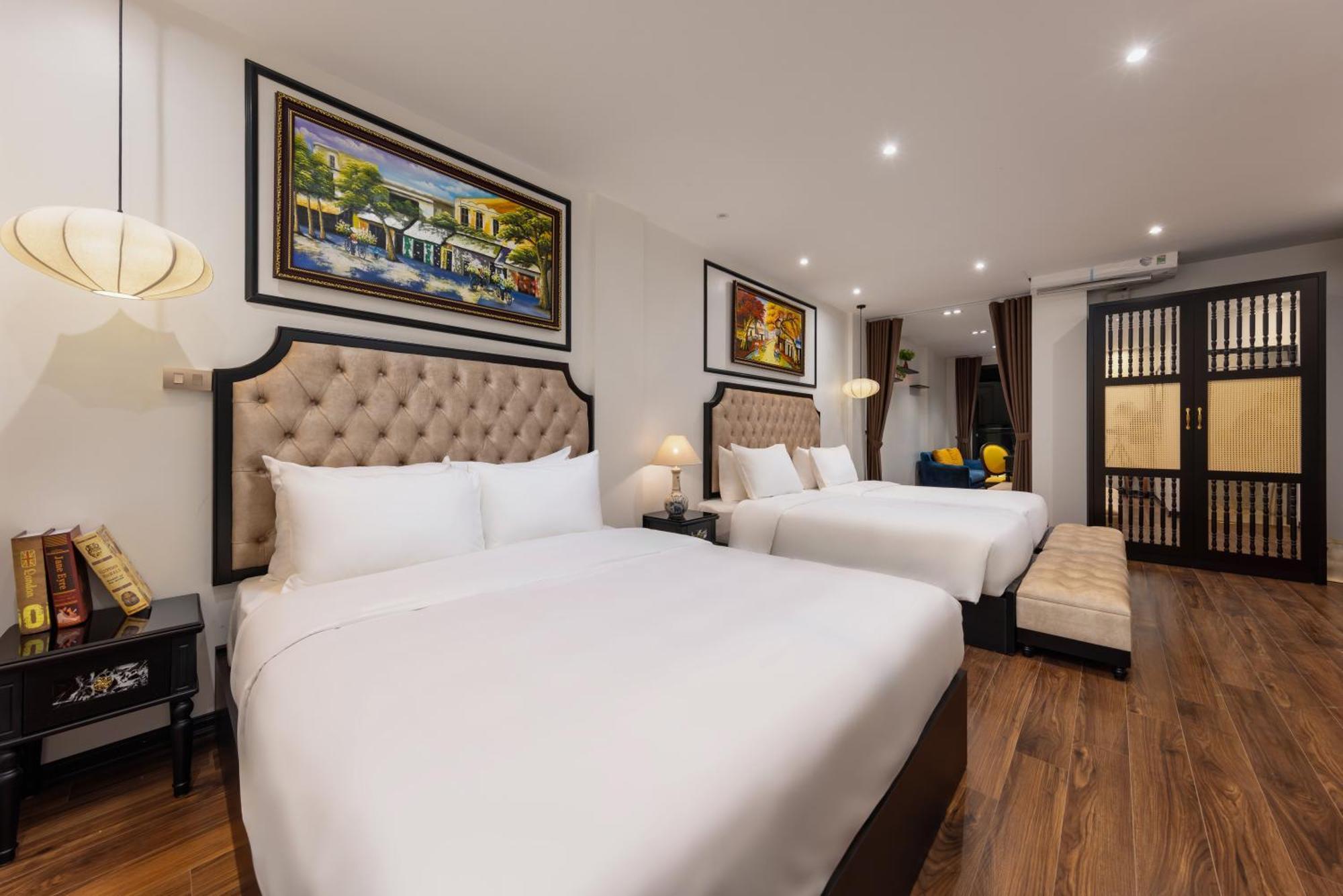 Calista Trendy Hotel & Spa Hanoi Exteriör bild