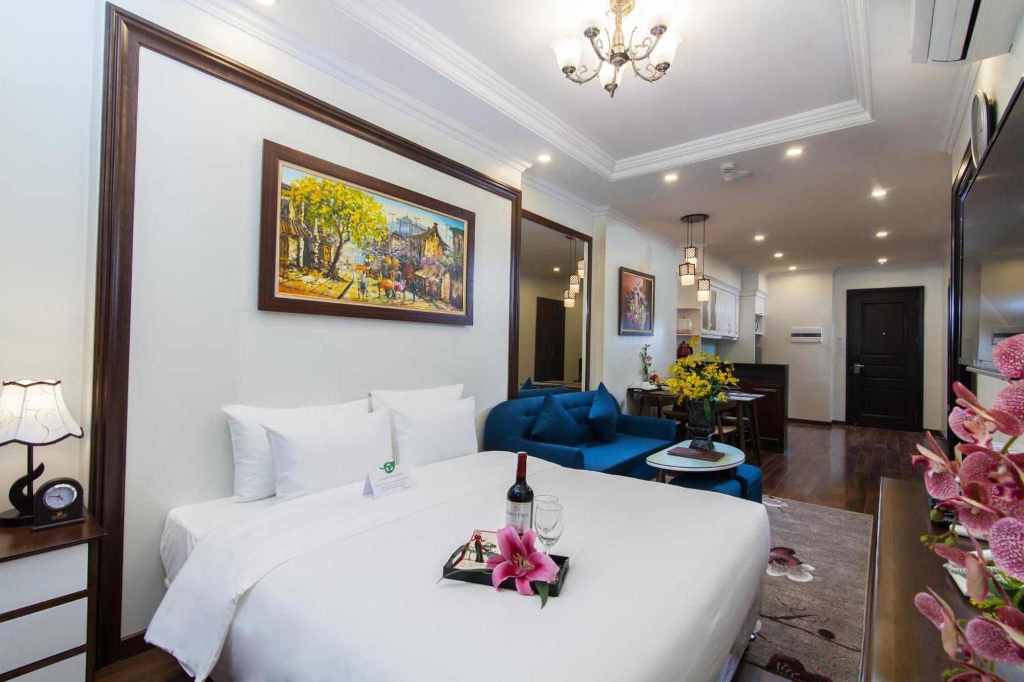 Calista Trendy Hotel & Spa Hanoi Exteriör bild